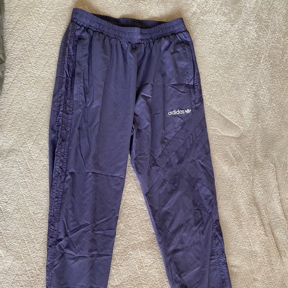 Purple Adidas Track Pants